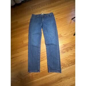 Eileen Fisher 5 pocket jeans‎ size 8 Organic Cotton/Spandex Perfect Condition